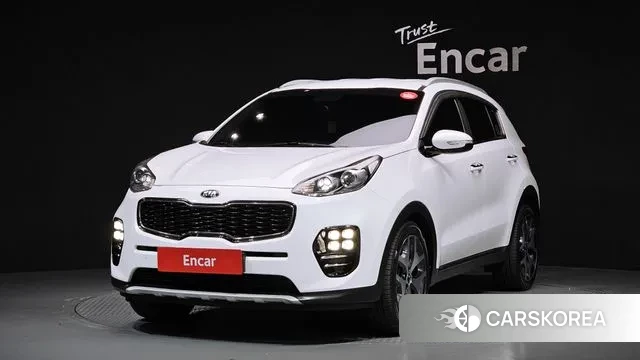Kia Sportage 4th Generation 2018 Белый из Кореи