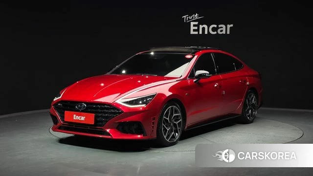 Hyundai Sonata (DN8) 2020 Красный из Кореи