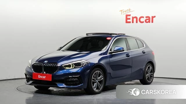 BMW 1 Series (F40) 2021 Синий из Кореи