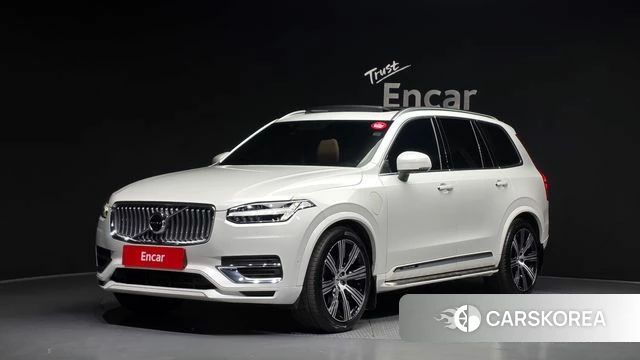Volvo XC90 second Generation 2022 Белый из Кореи