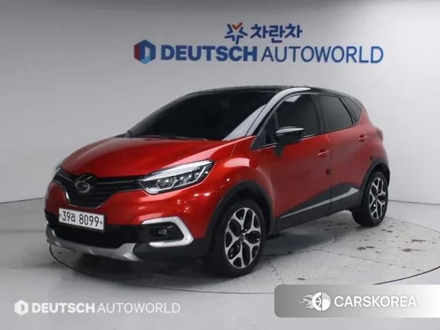 Renault Korea (Samsung) New QM3 2018 Красный из Кореи