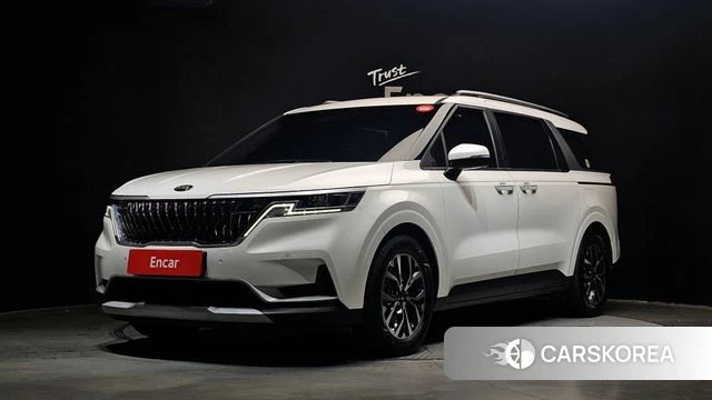 Kia Carnival 4th generation 2021 Белый из Кореи