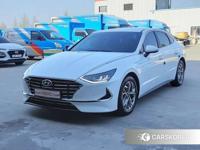 Hyundai Sonata (DN8) 2020 Белый из Кореи