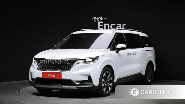 Kia Carnival 4th generation 2021 Белый из Кореи