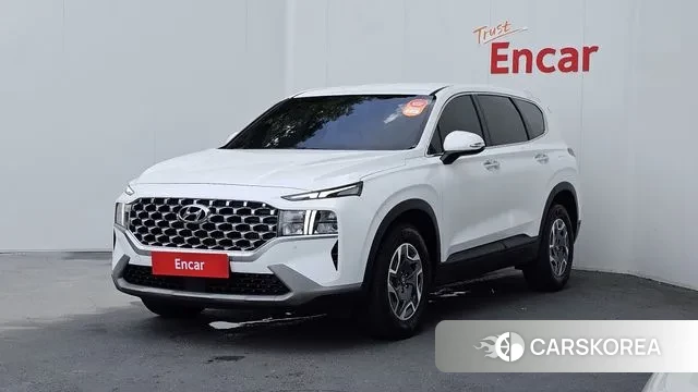 Hyundai The New Santa Fe 2021 Белый из Кореи