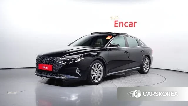 Hyundai The New Grandeur IG Hybrid 2020 Черный из Кореи