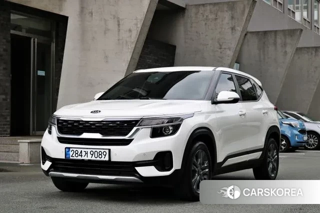 Kia Seltos 2021 Белый из Кореи
