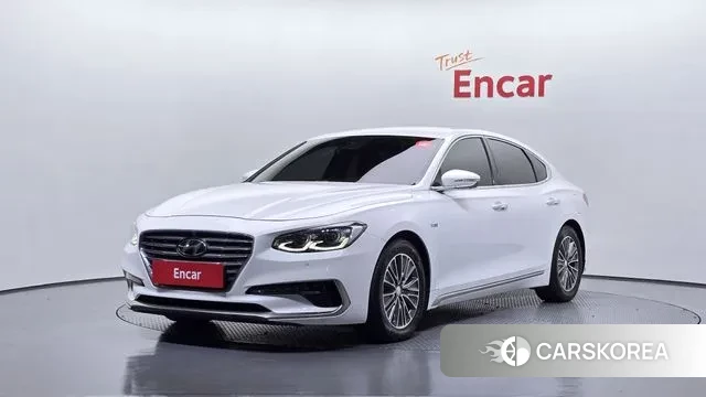 Hyundai Grandeur IG Hybrid 2019 Белый из Кореи