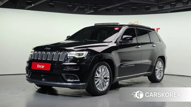 Jeep Grand Cherokee 2018 Черный из Кореи