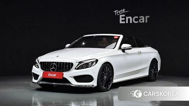 Mercedes-Benz C-Class W205 2018 Белый из Кореи