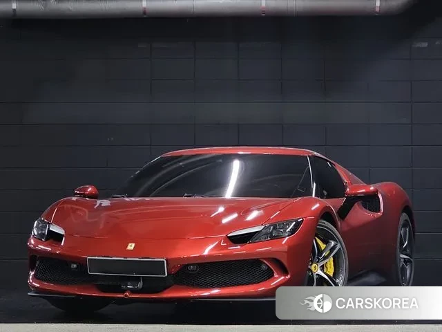 Ferrari 296 GTB 2024 Красный из Кореи