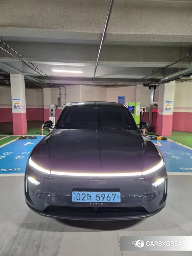Tesla Model Y 2025 Серый из Кореи