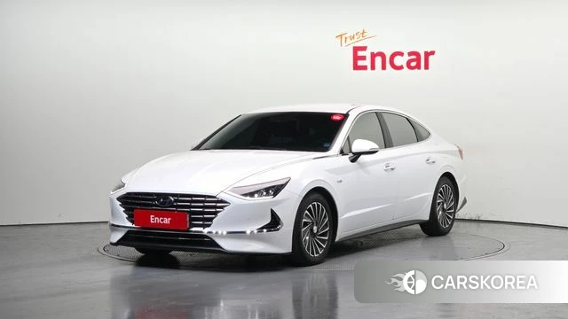 Hyundai Sonata Hybrid (DN8) 2019 Белый из Кореи