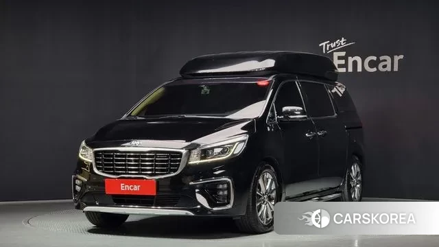 Kia The New Carnival 2018 Черный из Кореи