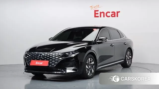 Hyundai The New Grandeur IG Hybrid 2021 Черный из Кореи