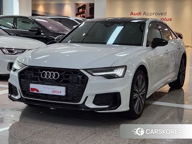 Audi A6 (C8) 2024 Белый из Кореи