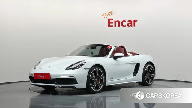Porsche 718 Boxster 2019 Белый из Кореи
