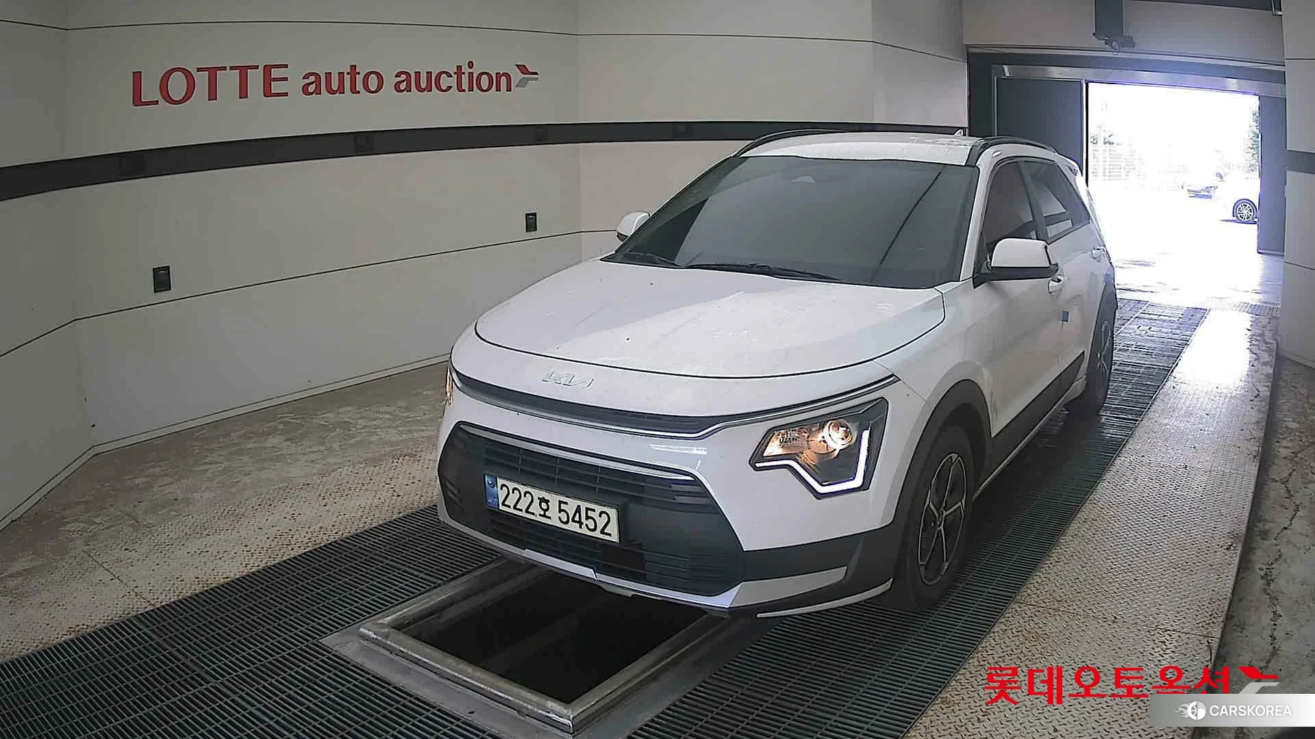 Kia Niro Hybrid 2024 Snow White Pearl из Кореи