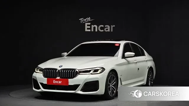 BMW 5 Series (G30) 2021 Белый из Кореи