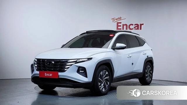 Hyundai Tucson (NX4) 2021 Белый из Кореи