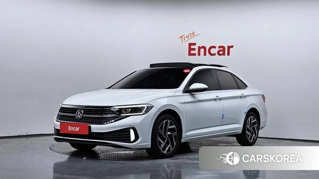 Volkswagen 7th Generation of Jetta 2024 Белый из Кореи