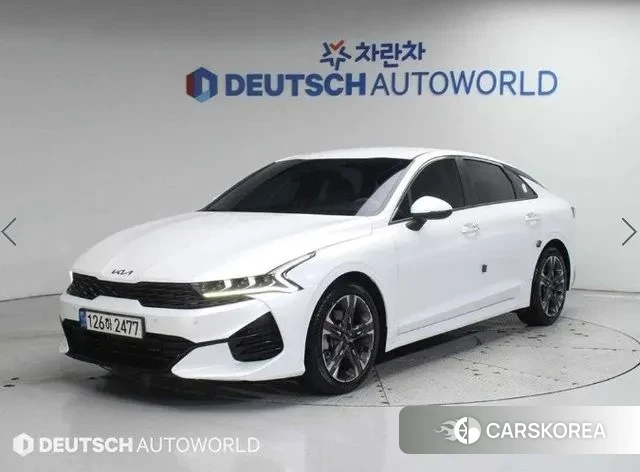 Kia K5 3rd generation 2021 Белый из Кореи
