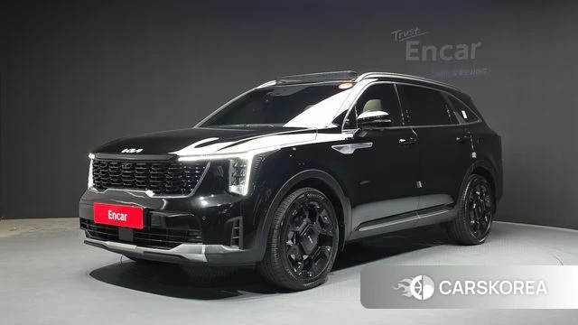 Kia The New Sorento 4th Generation 2024 Черный из Кореи