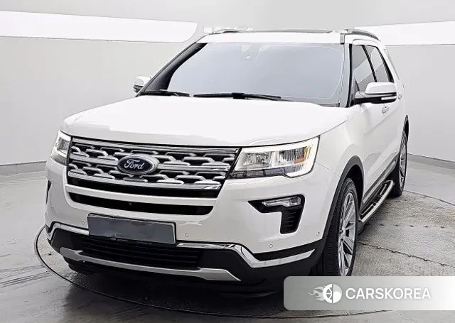 Ford Explorer 2018 Белый из Кореи
