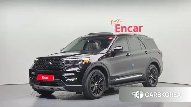 Ford Explorer 6th Generation 2021 Черный из Кореи