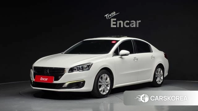 Peugeot 508 2018 Белый из Кореи