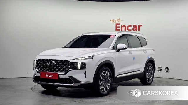 Hyundai The New Santa Fe 2022 Белый из Кореи