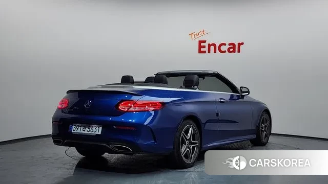 Mercedes-Benz C-Class W205 2022 Синий из Кореи