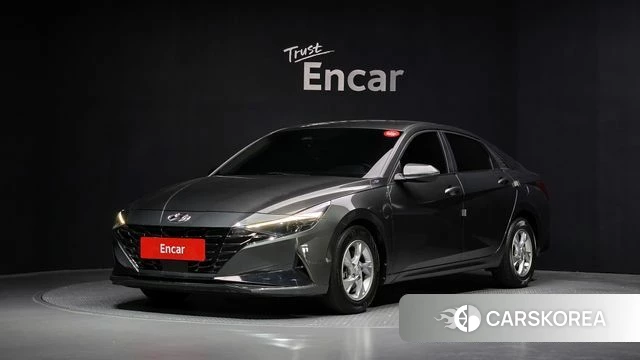 Hyundai Avante (CN7) 2021 Серый из Кореи