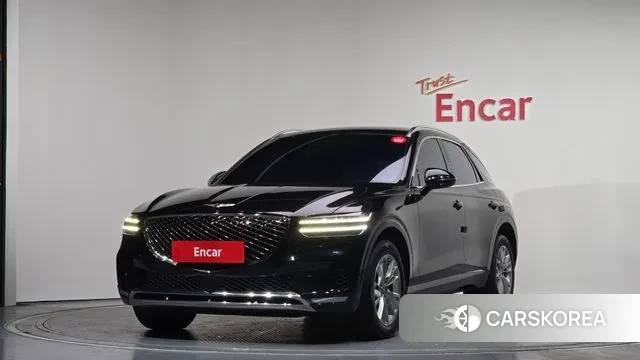 Genesis GV70 2021 Черный из Кореи