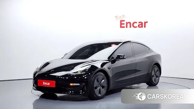 Tesla Model 3 2022 Черный из Кореи