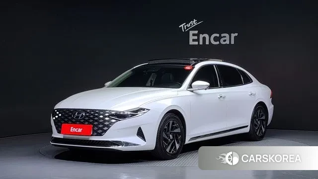 Hyundai The New Grandeur IG Hybrid 2022 Белый из Кореи