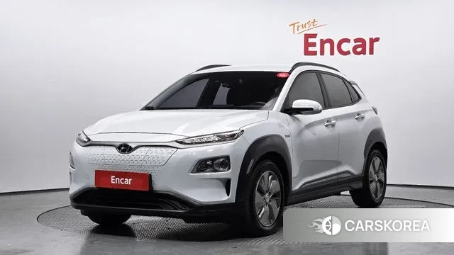 Hyundai Kona Electric 2020 Белый из Кореи