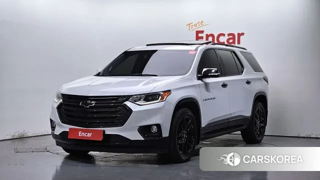 Chevrolet (GM Daewoo) Traverse 2021 Белый из Кореи