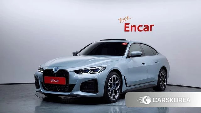 BMW i4 2023 Светло-серебряный цвет из Кореи