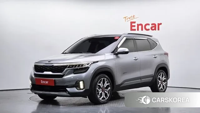 Kia Seltos 2019 Серебристо-серый из Кореи