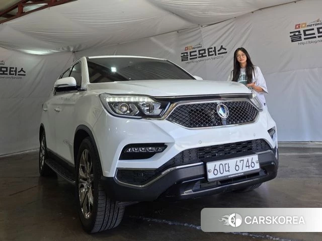 Ssangyong G4 Rexton 2018 Белый из Кореи