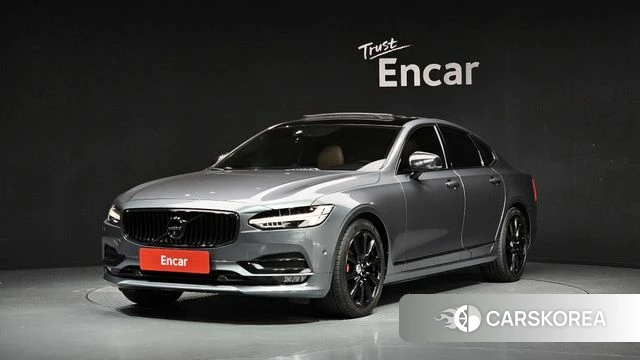 Volvo S90 2018 Серый из Кореи