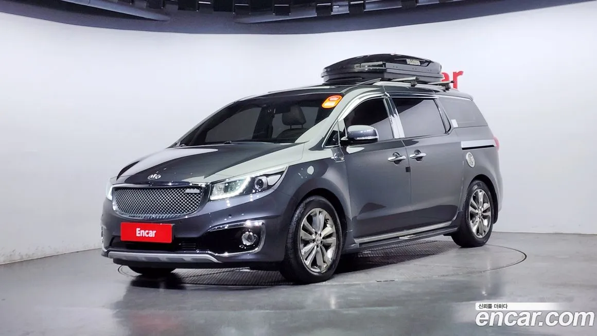 Kia All New Carnival 2018 Серый из Кореи