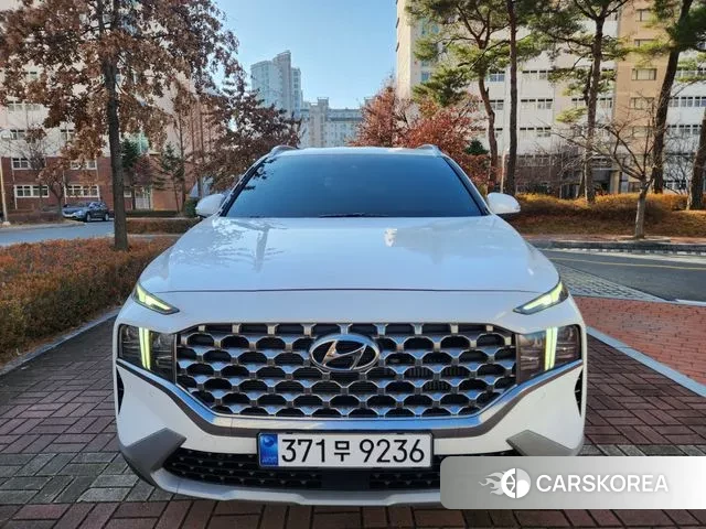 Hyundai The New Santa Fe 2022 Белый из Кореи