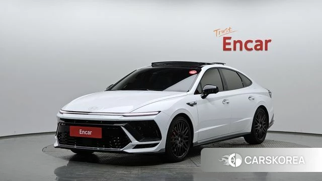 Hyundai Sonata D Edge (DN8) 2024 Белый из Кореи