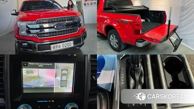 Ford F150 2018 Красный из Кореи