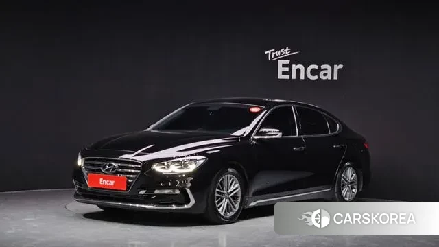 Hyundai Grandeur IG 2018 Черный из Кореи