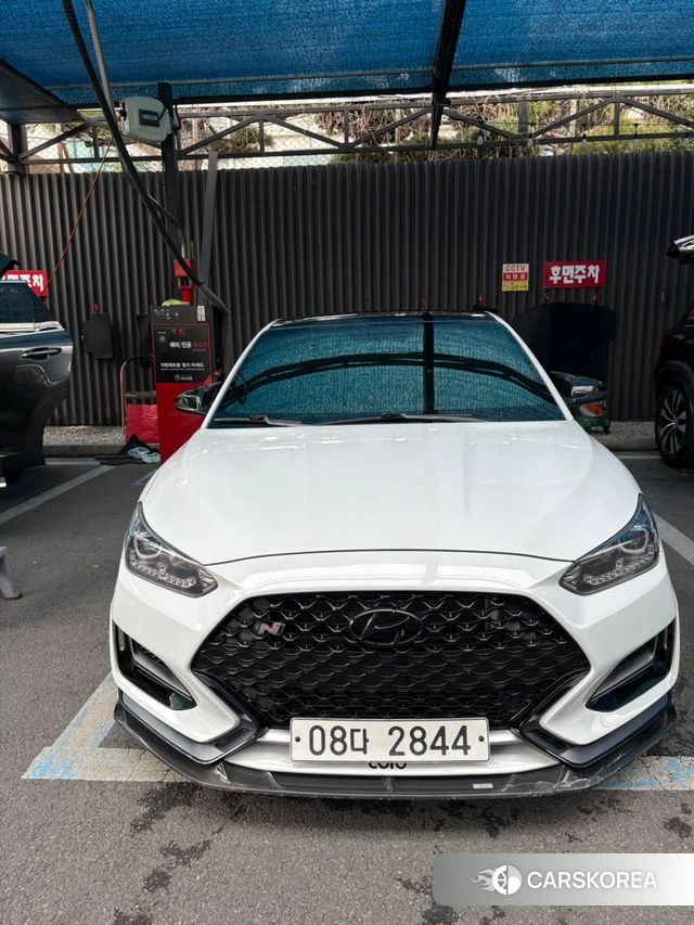 Hyundai Veloster (JS) 2018 Белый из Кореи
