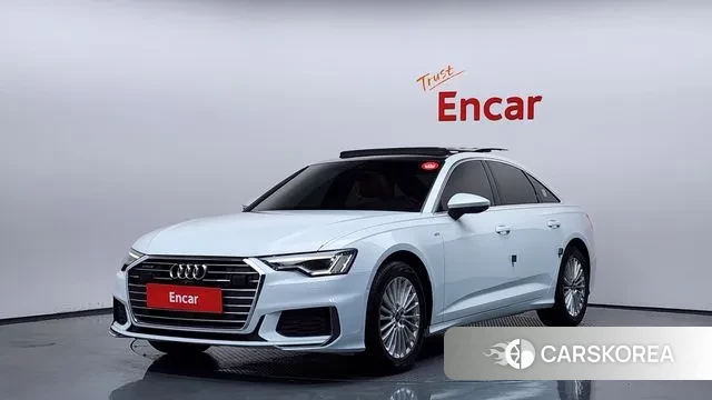 Audi A6 (C8) 2021 Белый из Кореи