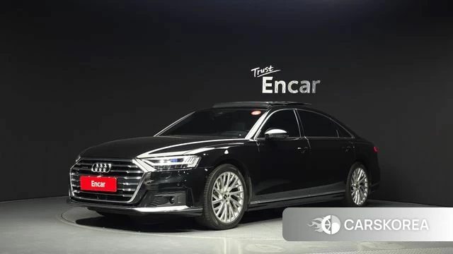 Audi A8 (D5) 2021 Черный из Кореи